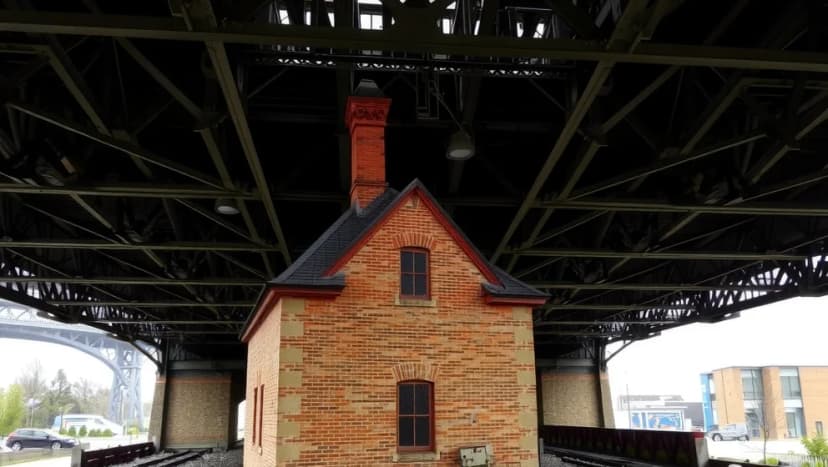 Huset under bron en känd byggnad i Sverige