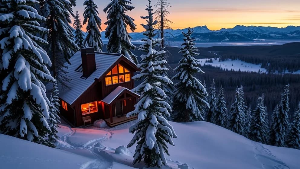 Hyra stuga Branäs för din nästa vinterpromenad