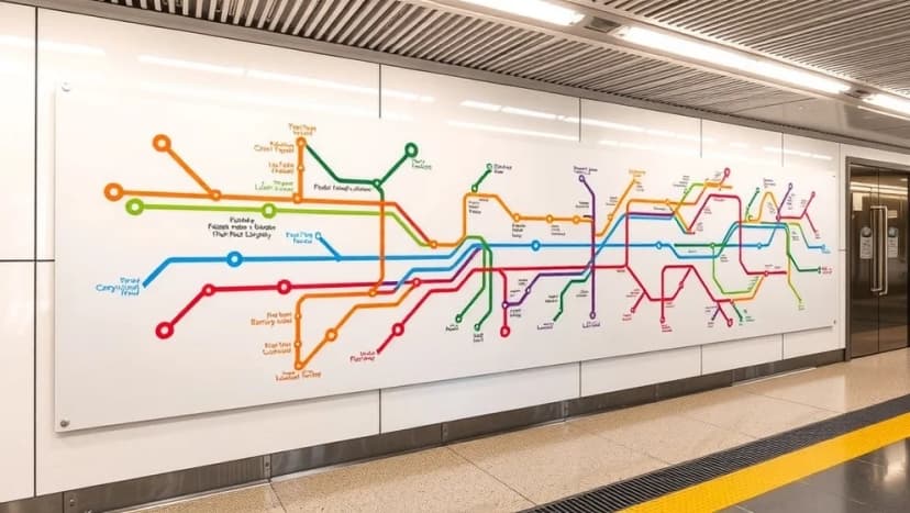 Nya tunnelbanan karta är här nu