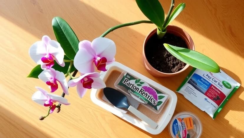 Så planterar du om din orkide rätt