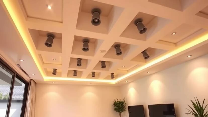 Spotlights tak infällda passar i ditt hem